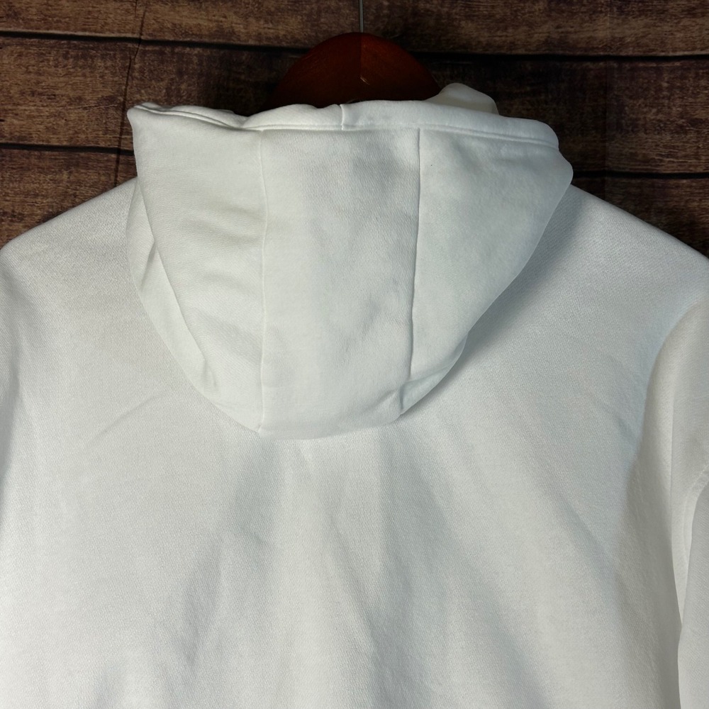 Under Armour Iowa Hawkeyes White Cropped Quarter Zip Hoodie Womens Medium - Picture 6 of 8